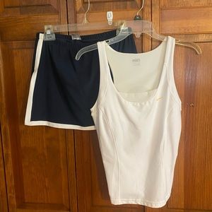Nike Athletic Set: tank and skort